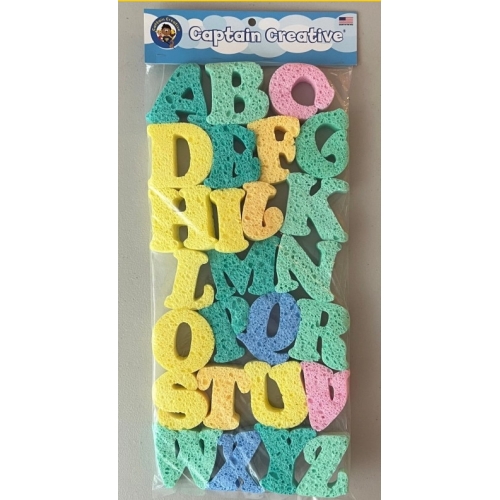 Super Sponges 3" Alphabet Uppercase Letters